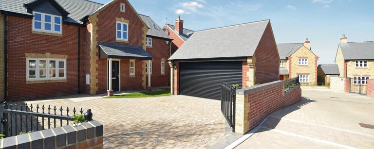 Roller garage doors